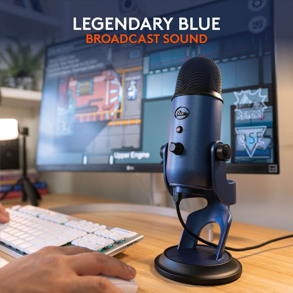 Blue Yeti USB Microphone (Midnight Blue) | Rig Designer