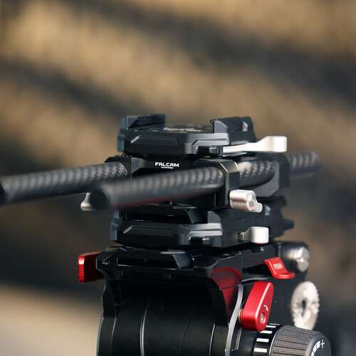 Falcam Rig Falcam Baseplate with Dual 15mm Rod Clamps | Rig Designer
