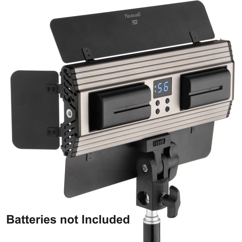 Genaray Ultrathin Bicolor 288 SMD LED On-Camera Light Basic Kit | Rig ...