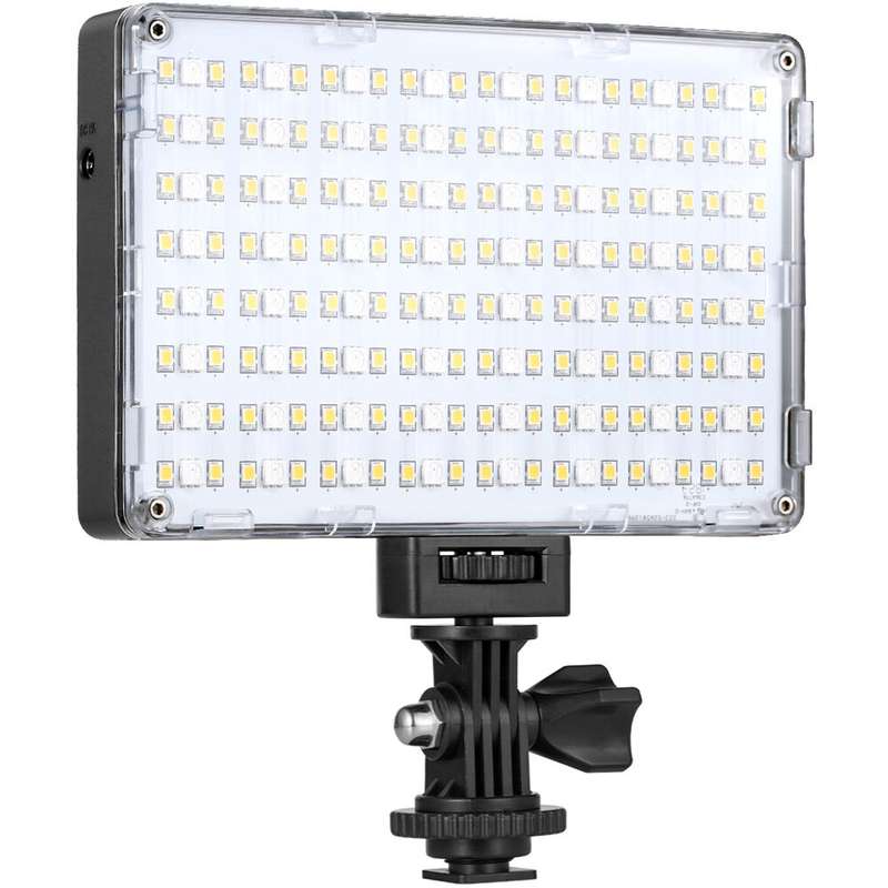 GVM RGB-10S LED On-Camera RGB LED Video Light with Wi-Fi Control | Rig ...
