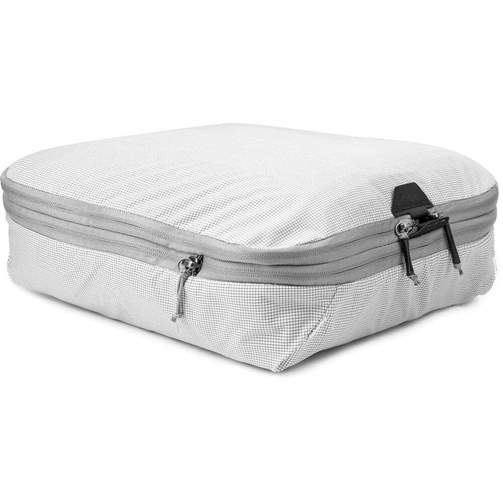 Peak Design Packing Cube Medium – Opbergzak Voor Accessoires – Met Honingraatvakken – Gemaakt Van Gerecycled Nylon – Grijs
