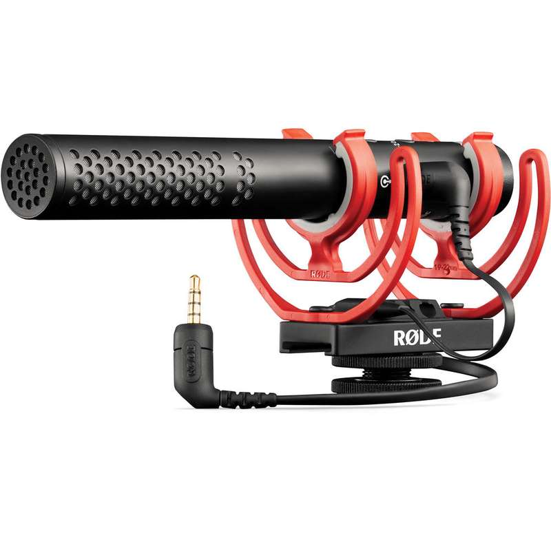 RODE VideoMic NTG Hybrid Analog/USB Camera-Mount Shotgun Microphone ...