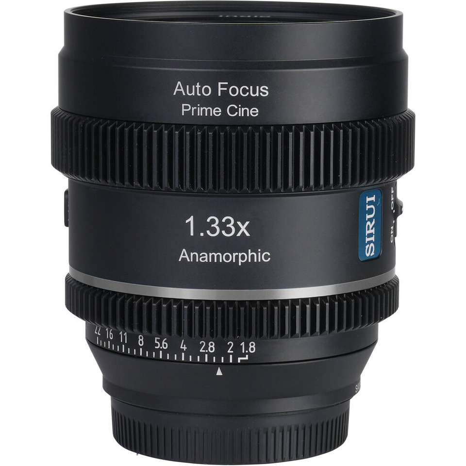 Sirui 20mm T1.8 1.33x S35 AF Anamorphic Lens (Sony E, Neutral Flares ...
