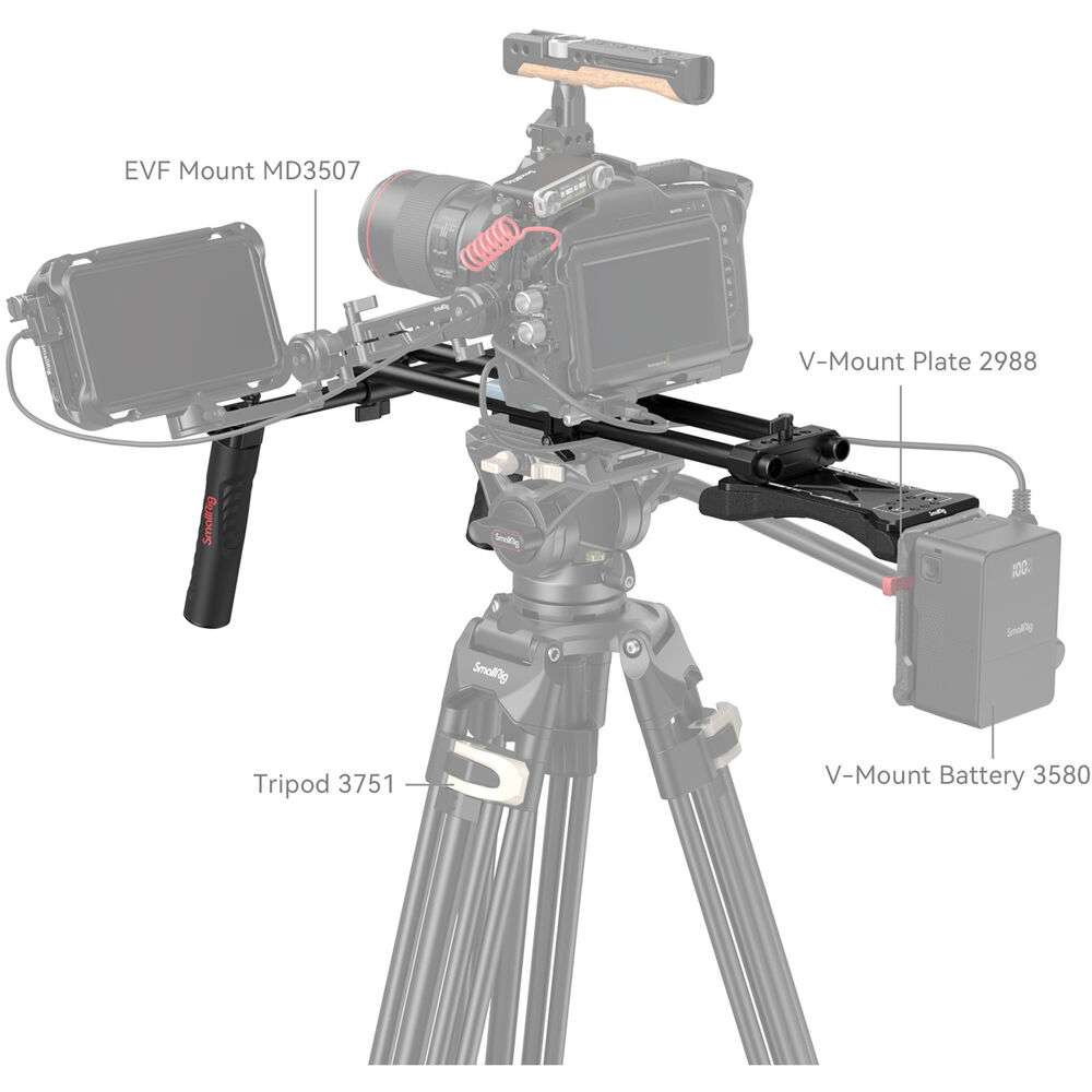 Small Rig Vertical Rig SmallRig Basic Shoulder Rig Kit | Rig Designer
