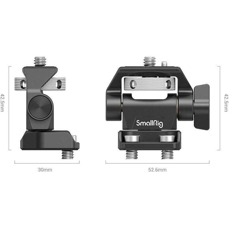 SmallRig Swivel and Tilt Monitor Mount with 2 x 1/4