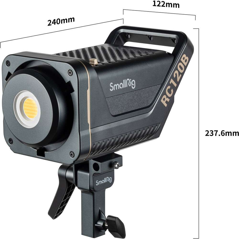 Small Rig 3 Color Led Torch SmallRig RC 120B Bi-Color LED Monolight (Travel Kit) | Rig Designer
