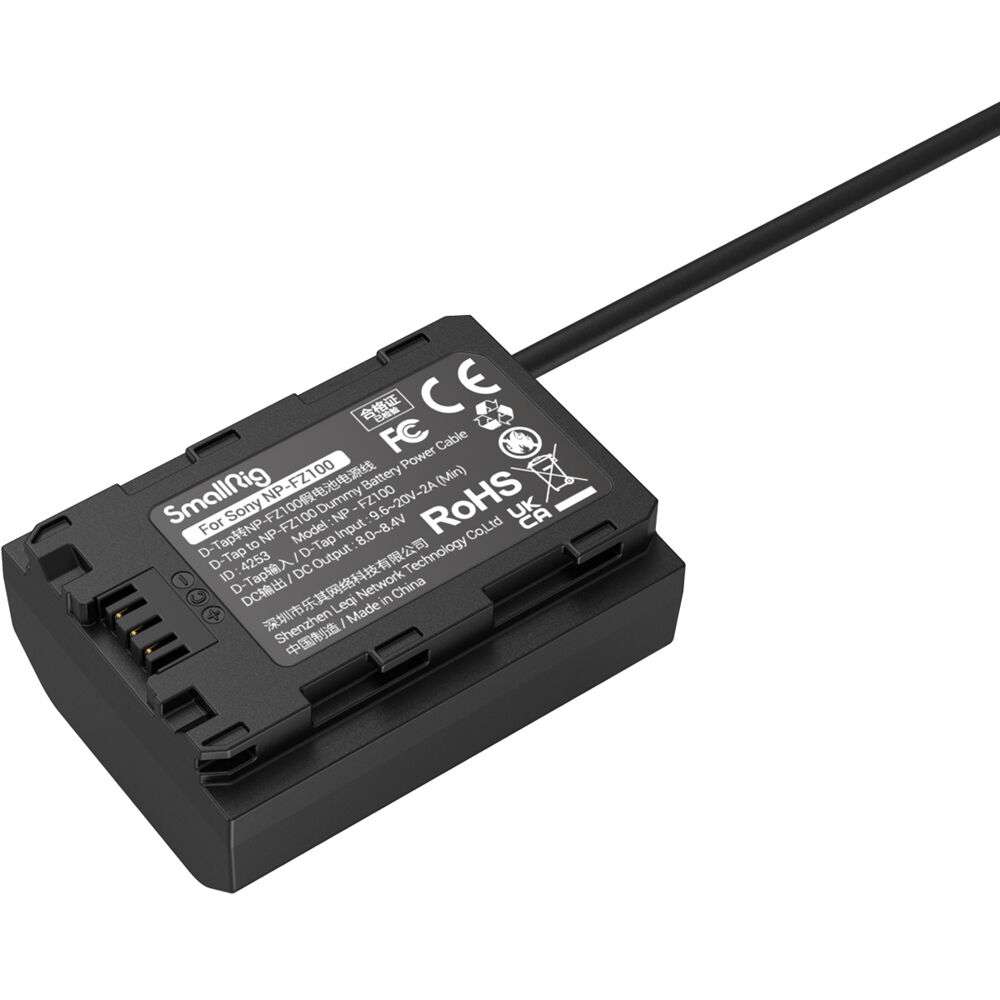 SmallRig D Tap To Sony NP FZ100 Dummy Battery Power Cable Rig Designer smallrig-d-tap-to-sony-np-fz100-dummy-battery-power-cable-rig-designer