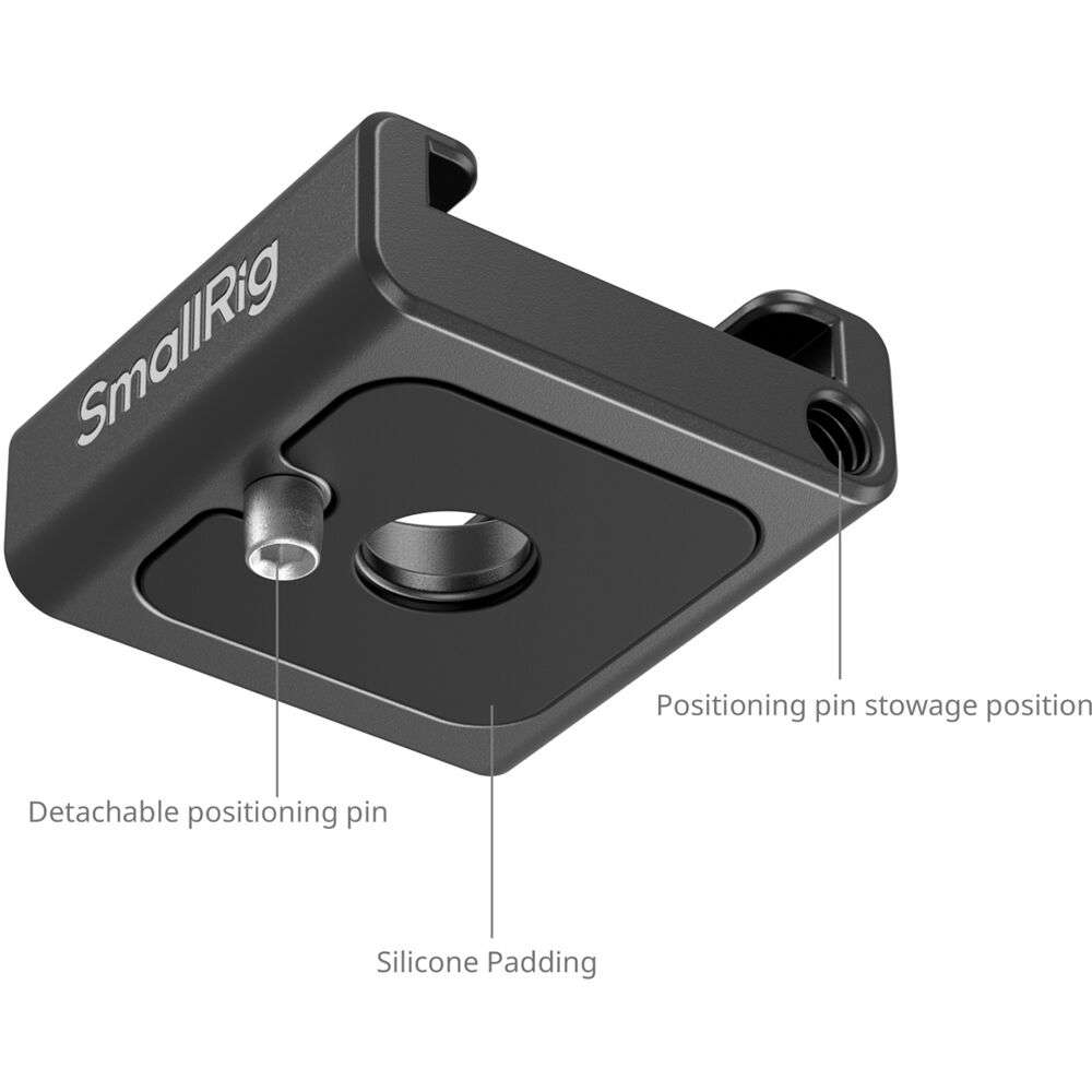 Small Rig Cold Shoe SmallRig Anti-Twist Cold Shoe Mount Support (2-Pack) | Rig Designer