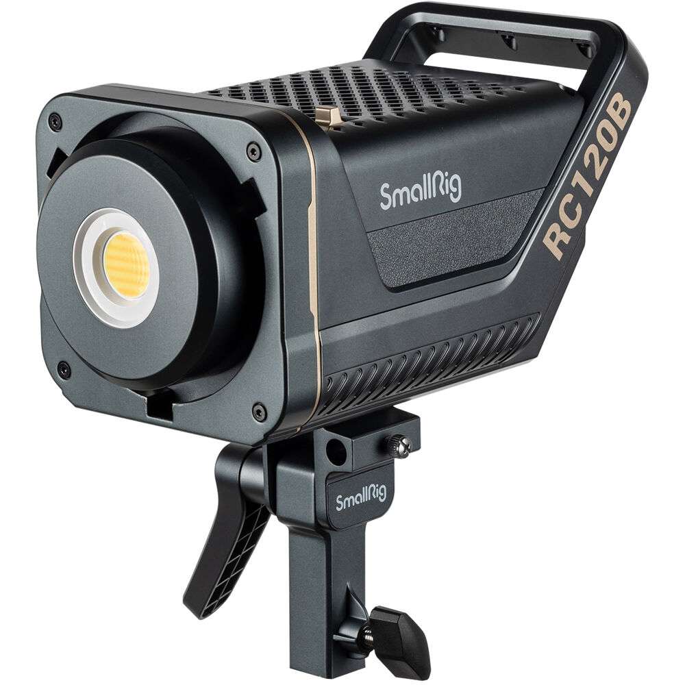 SmallRig RC 120B B-Color LED Monolight Travel Kit with V-Mount Battery ...