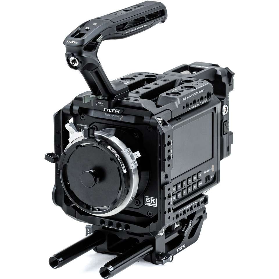 Tilta Camera Cage Pro Kit for Blackmagic PYXIS 6K (Gold Mount) | Rig ...
