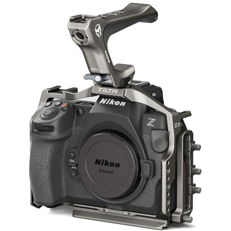 Tilta Lightweight Camera Cage Kit for Nikon Z8 (Titanium Gray) | Rig ...