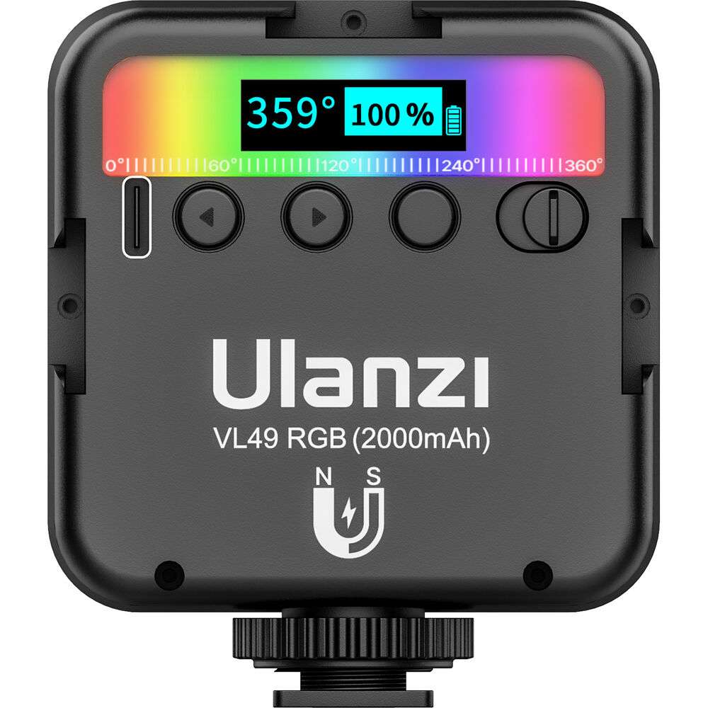 Ulanzi VL-49 Rechargeable Mini RGB Light | Rig Designer